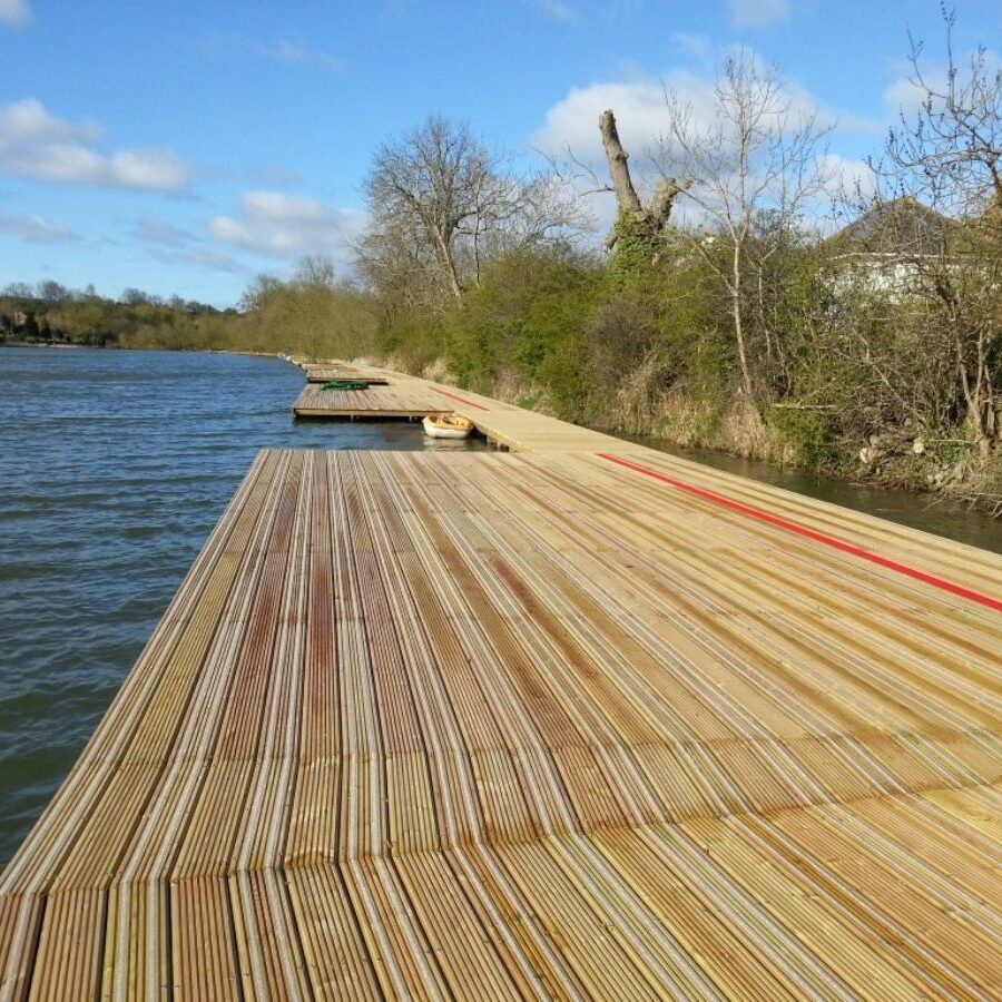 a full build we did at Drayton Reservoir which comprised of 1200 mtrs.